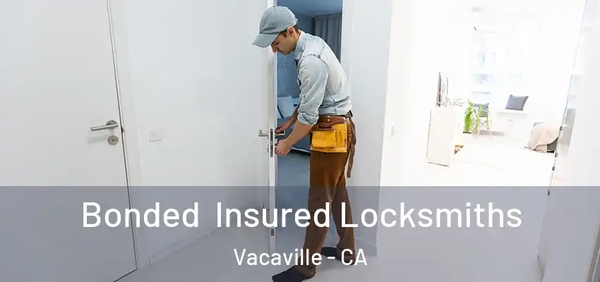  Bonded Insured Locksmiths Vacaville - CA