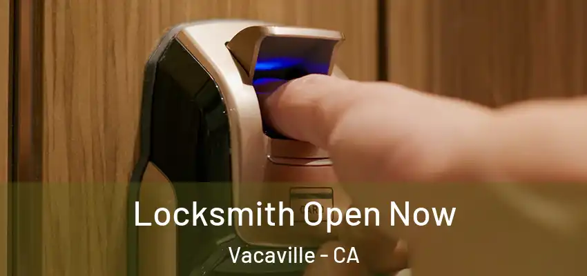Locksmith Open Now Vacaville - CA