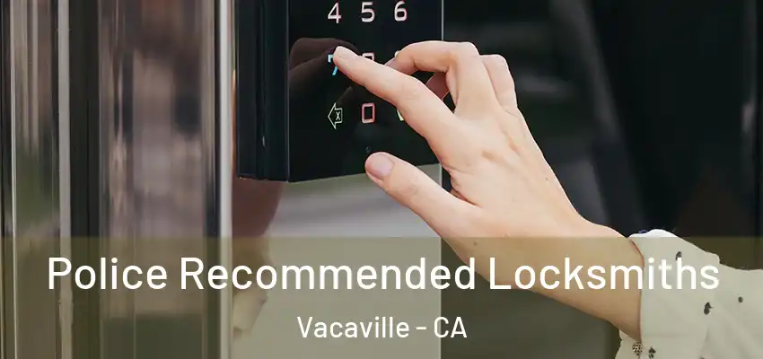  Police Recommended Locksmiths Vacaville - CA